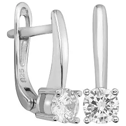 Серьги, Серебро 925, Фианит LLE 188 Серьги, Серебро 925, Фианит LLE 188