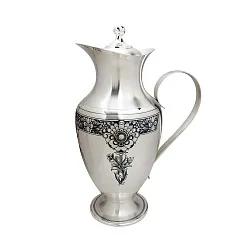 кувшин для воды "Пион",  Серебро 925 40350014А05  кувшин для воды "Пион",  Серебро 925 40350014А05