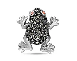  Брошь Серебро 925, Марказит 654796