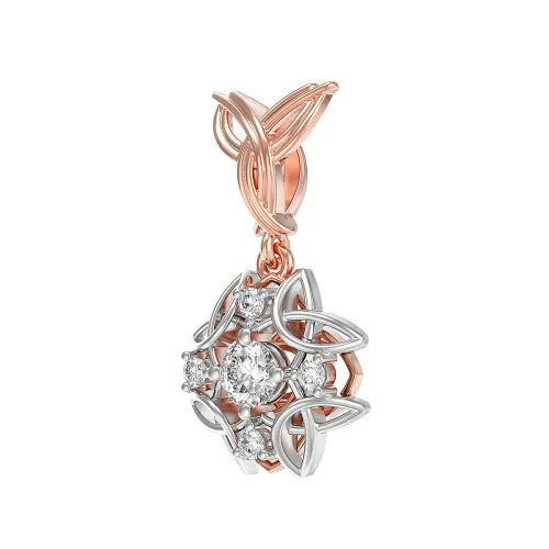 Подвеска фантазийная,  Золото 585, п8667