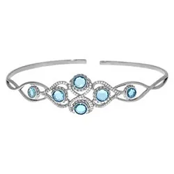 Браслет фантазийный Серебро 925 
 , Фианит 90-08-0232-02