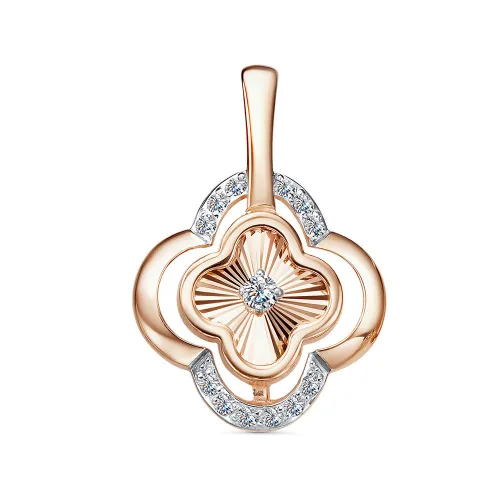 Подвеска фантазийная,  Золото 585, 3690210 1 1 1