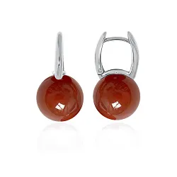 Серьги, Серебро 925, Агат 2340394318-31