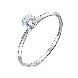 Кольцо Золото 585, Фианит б1101542