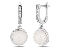 Серьги, Серебро 925, Жемчуг 657397 Серьги, Серебро 925, Жемчуг 657397