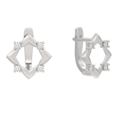 Серьги, Серебро 925, 1052912-01110