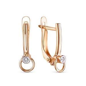 Серьги, Золото 585, 1205522 Серьги, Золото 585, 1205522