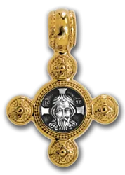 Подвеска крест, Серебро 925 101.017