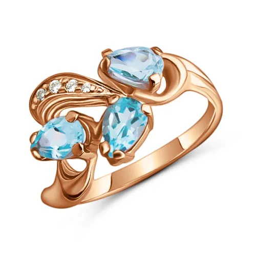 Кольцо Золото 585, 1101673572