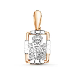 Иконка нательная,  Золото 585 032165