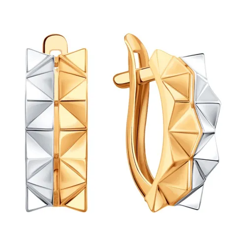 Серьги, Золото 585, Т14002Е218