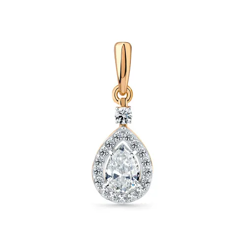 Подвеска фантазийная,  Золото 585, 003-0974-0001-011