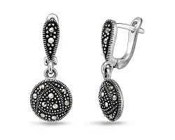 Серьги, Серебро 925, Марказит 654981