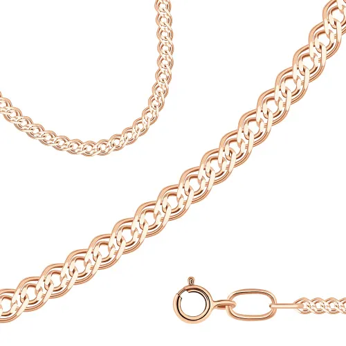 Цепочка Золото 585, плетение Нонна, 8040155-40