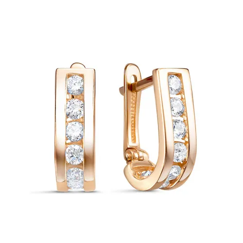 Детские серьги,  Золото 585, 1206539 Детские серьги,  Золото 585, 1206539