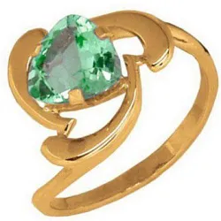 Кольцо Золото 585, Турмалин 104608 1 11 10