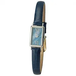 Часы,  Серебро 925, синий КЗМ 200200.832 Часы,  Серебро 925, синий КЗМ 200200.832