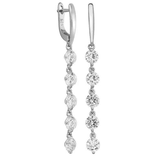 Серьги, Серебро 925, LLE 55555RK