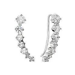 Серьги, Серебро 925, Фианит с1100р Серьги, Серебро 925, Фианит с1100р