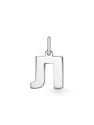 Подвеска буква Л,  Серебро 925 1-00106