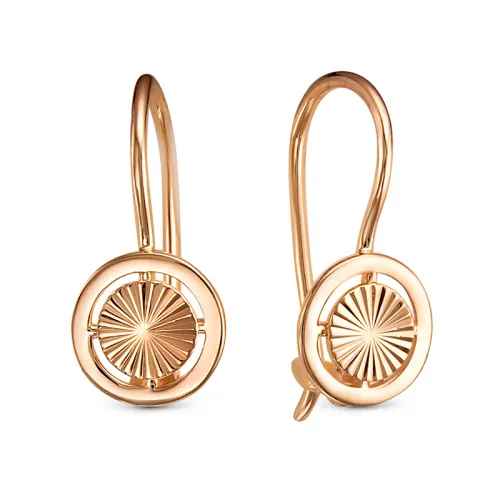 Детские серьги,  Золото 585, 2204352