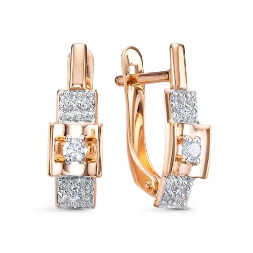 Серьги, Золото 585, 1205759 Серьги, Золото 585, 1205759