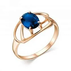 Кольцо Золото 585, Топаз 1454108 1 2 10