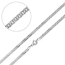 Цепочка Серебро 925, плетение Ромб РДр 58