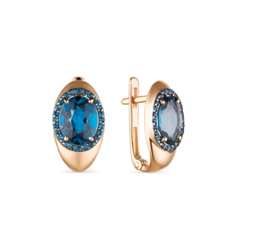 Серьги, Золото 585, 8774-2