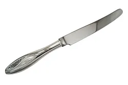 нож столовый "Подсолнух",  Серебро 925 40030097А05/  нож столовый "Подсолнух",  Серебро 925 40030097А05/