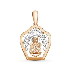 Иконка нательная,  Золото 585 032130 Иконка нательная,  Золото 585 032130