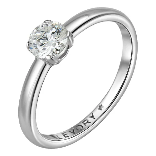 Помолвочное кольцо,  Золото 585, 83-42R00143-F7WD Помолвочное кольцо,  Золото 585, 83-42R00143-F7WD