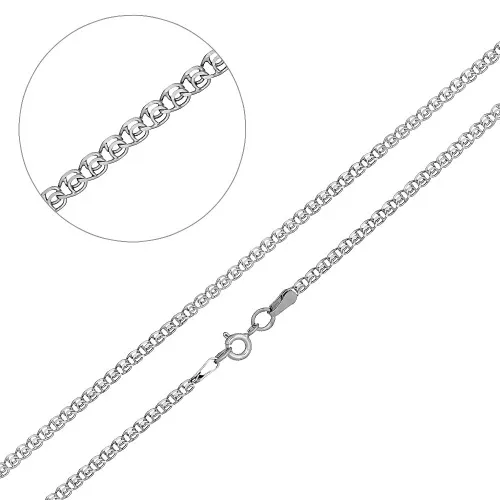 Браслет цепочный Серебро 925  Лав 04