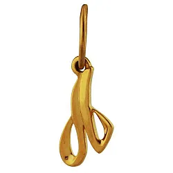 Подвеска буква Л,  Золото 585 301800 1 10л