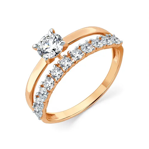 Кольцо Золото 585, 001-0990-0001-011