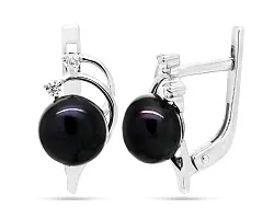 Серьги, Серебро 925, Жемчуг 647025