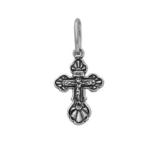 Подвеска крест, Серебро 925, КР-384р