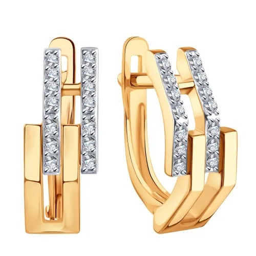 Серьги, Золото 585, Т14702Г716