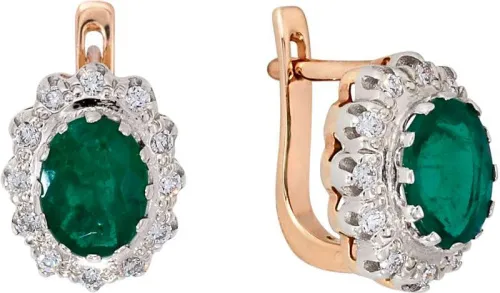 Серьги, Золото 585, 131111ю