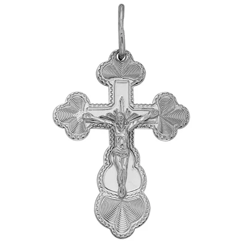 Подвеска крест, Серебро 925, KP 40