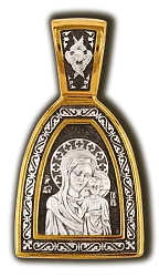 Иконка нательная,  Серебро 925 08027