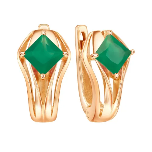 Серьги, Золото 585, 02-52-0449-16 Серьги, Золото 585, 02-52-0449-16