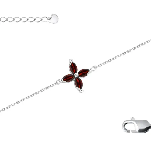 Браслет фантазийный Серебро 925 
 4340155421-9-16