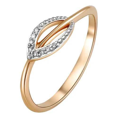 Кольцо Золото 585, 84-41R00970-S0DD