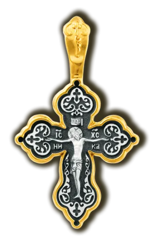 Подвеска крест, Серебро 925, 08029