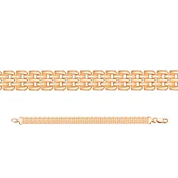 Браслет фантазийный Золото 585 
  03-3487