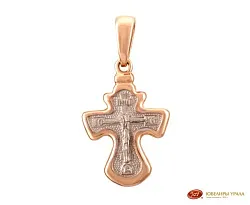 Подвеска крест, Золото 585 1205077E00    Подвеска крест, Золото 585 1205077E00
