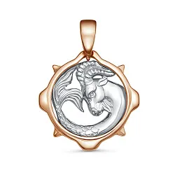 Подвеска знак зодиака Козерог 22.12-19.01, Золото 585 3703000 1 1козерог Подвеска знак зодиака Козерог 22.12-19.01, Золото 585 3703000 1 1козерог