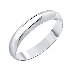 Обручальное кольцо,  Серебро 925,   К-5-4нср