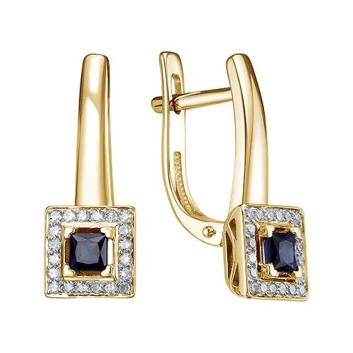 Серьги, Золото 585, С112-7425С Серьги, Золото 585, С112-7425С